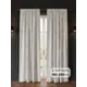 Комплект штор на шторной ленте AT Home Орисило 150x280 см цвет белый