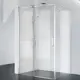 Душевой уголок Belbagno Acqua 222610 прямоугольный 121.4x80см серебристый блеск профиль эффект стекла прозрачный