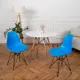 Стул кухонный Derstuhl Black комплект 2 шт 45x82x46 см полипропилен цвет синий