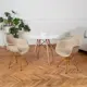 Комплект кухонных стульев 2 шт Derstuhl 330 gold 43x82x60 см полипропилен цвет темно-бежевый
