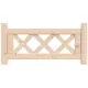 Заборчик бордюрный Timber&Style 28x58 см сосна бежевый