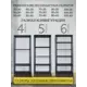 Стеллаж металлический Blacksteelone 6 полок 80x200x25 см нагрузка до 100 кг металл цвет черный