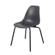 Стул кухонный Derstuhl Elegant black комплект 2 шт 45x82x46 см полипропилен цвет темно-серый