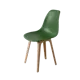 Стул Derstuhl Plast beige DSL044.416.2 45x82x46 см полипропилен цвет темно-зеленый