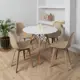 Стул Derstuhl Plast dark beige DSL044.513.4 45x82x46 см полипропилен цвет темно-бежевый