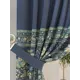 Комплект штор At home Базовая коллекция AT940618 на шторной ленте 260x150 см цвет синий