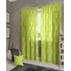 Комплект штор At home Базовая коллекция AT940265 на шторной ленте 260x150 см цвет зеленый