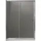 Душевая дверь Belbagno 117079 115см эффект стекла прозрачный раздвижной