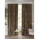 Комплект штор At home Базовая коллекция AT947875 на шторной ленте 280x150 см цвет коричневый