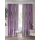 Комплект штор At home Базовая коллекция AT947807 на шторной ленте 280x150 см цвет фиолетовый