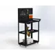Тележка инструментальная Metalex 118309 Тип 4 950x400x900 мм 3 полки