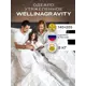 Утяжеленное сенсорное одеяло Wellinagravity 140x205 белое 8кг