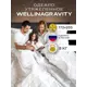 Утяжеленное сенсорное одеяло Wellinagravity 172x205 белое 8кг