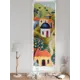 Рулонная штора блэкаут At Home НокретAT785047057, 57x170см, цвет бежевый, зеленый, бирюзовый
