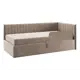 Кровать Mebelson 186608 212x78x101.5 см ЛДСП цвет латте, велюр