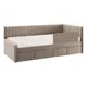 Кровать Mebelson 186605 212x78x101.5 см ЛДСП цвет латте, велюр