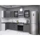 Кухонный гарнитур Sv-мебель Модус 175584 210x214.4x100 см ЛДСП цвет серый