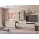 Модульная стенка BTS Эмилия 373.2x204.8x376 см ЛДСП цвет дуб смоки/айриш