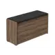 Пуф рогожка Бонмебель Чикаго 176169, 77.40x41.50 см, цвет серый