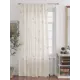 Тюль At home Базовая коллекция AT588378 на шторной ленте 250x150 см цвет бежевый