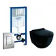 Комплект инсталляция с унитазом Grohe 472094 цвет черный