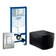 Комплект инсталляция с унитазом Grohe 472103 цвет черный