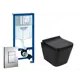 Комплект инсталляция с унитазом Grohe 507789 цвет черный