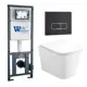 Комплект инсталляция с унитазом Weltwasser 513079 цвет белый