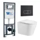 Комплект инсталляция с унитазом Weltwasser 513085 цвет белый