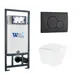 Комплект инсталляция с унитазом Weltwasser 542077 цвет белый