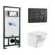 Комплект инсталляция с унитазом Weltwasser 542208 цвет белый