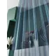 Тюль At home Базовая коллекция AT583013 на шторной ленте 240x150 см цвет синий