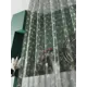 Тюль At home Базовая коллекция AT583008 на шторной ленте 240x150 см цвет зеленый