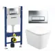 Комплект инсталляция с унитазом Geberit 553579 цвет белый