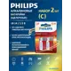 Батарейка Philips Power Alkaline LR14P2B/97 алкалиновая LR14 C 2 шт