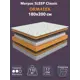 Матрас Орматек 1Sleep Classic 180x200 см, независимый пружинный блок, двуспальный, кокосовый