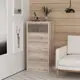 Комод Anrex Jazz 5S/56 5 ящиков 56.20x40.30x116.60 ЛДСП цвет каштан найроби/оникс