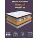 Матрас Орматек Sleep Ultra 90x200 см, независимый пружинный блок, односпальный, жесткий, кокосовый