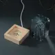 Сувенир стекло подсветка Прямоугольник. Шарнирный человек подставка дерево USB 7х7х10 10637123