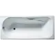 Ванна Сибирячка чугунная эмалированная 180x80x44.5 см цвет белый
