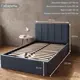 Кровать Izzihome Seven SV16 169x100x212 см дсп цвет синий