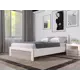Кровать Anrex Olivia 205.9x81x125.1 см ЛДСП цвет дуб
