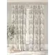 Комплект штор на шторной ленте AT Home Эльпазо 150x260 см цвет белый
