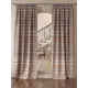 Комплект штор At home Базовая коллекция AT919263 на шторной ленте 260x150 см цвет коричневый