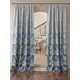 Комплект штор At home Базовая коллекция AT919245 на шторной ленте 260x150 см цвет синий