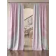 Комплект штор At home Базовая коллекция AT919239 на шторной ленте 260x150 см цвет розовый