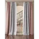 Комплект штор At home Базовая коллекция AT919220 на шторной ленте 260x150 см цвет белый