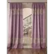 Комплект штор At home Базовая коллекция AT919215 на шторной ленте 260x150 см цвет розовый