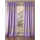 Комплект штор At home Базовая коллекция AT919213 на шторной ленте 260x150 см цвет фиолетовый
