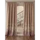 Комплект штор At home Базовая коллекция AT919210 на шторной ленте 260x150 см цвет коричневый